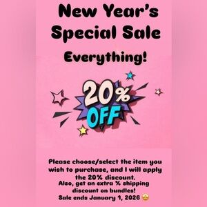 New Year's Special Sale